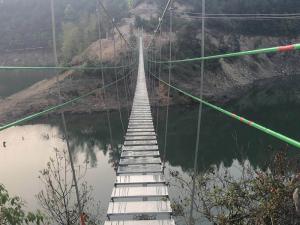 我們為某景區建造的叢林穿越案例